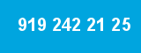 919 242 21 25